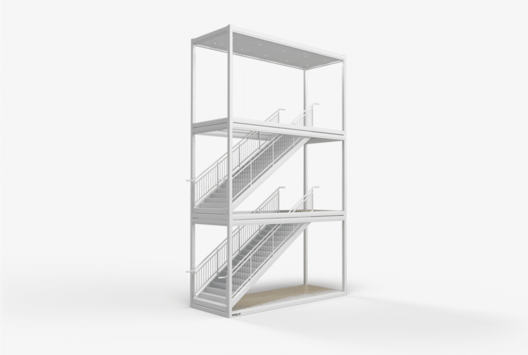 Grst 6020 ss3 tripple stairs straight 1