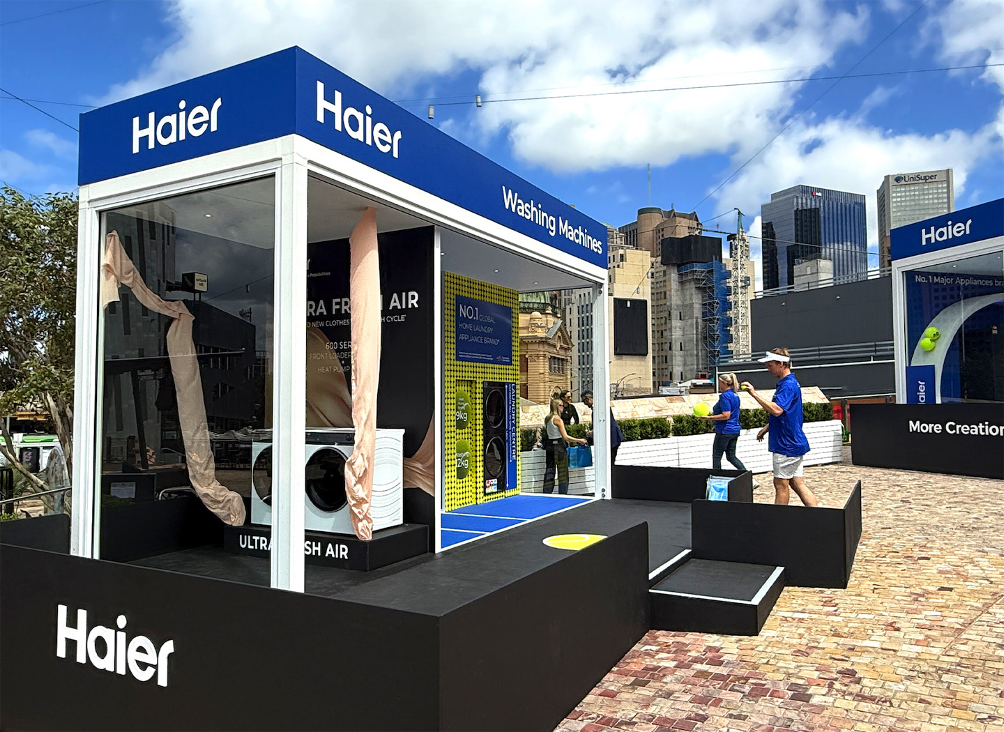 A Custom and unique brand activation solution for Haier