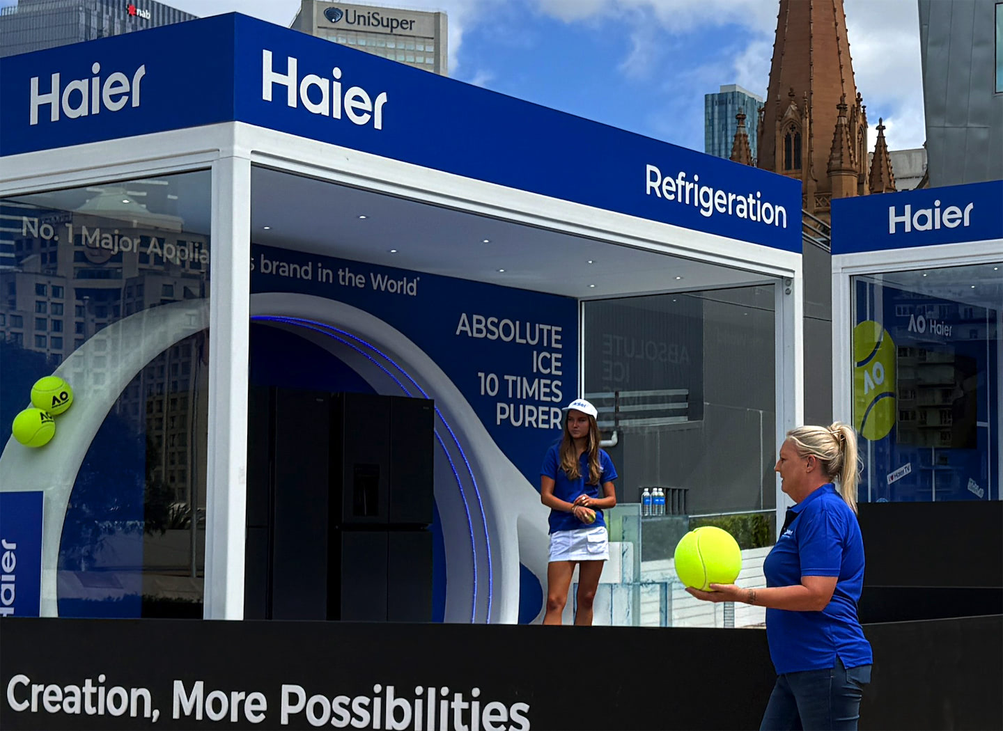 Haier's modular and flexible brand activation solution using Groblox