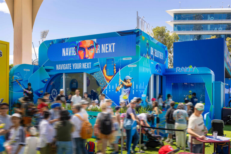 Groblox x Infosys at the Australian Open 2026