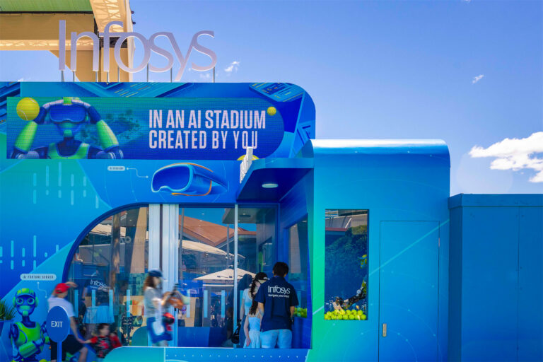 Groblox x Infosys at the Australian Open 2026