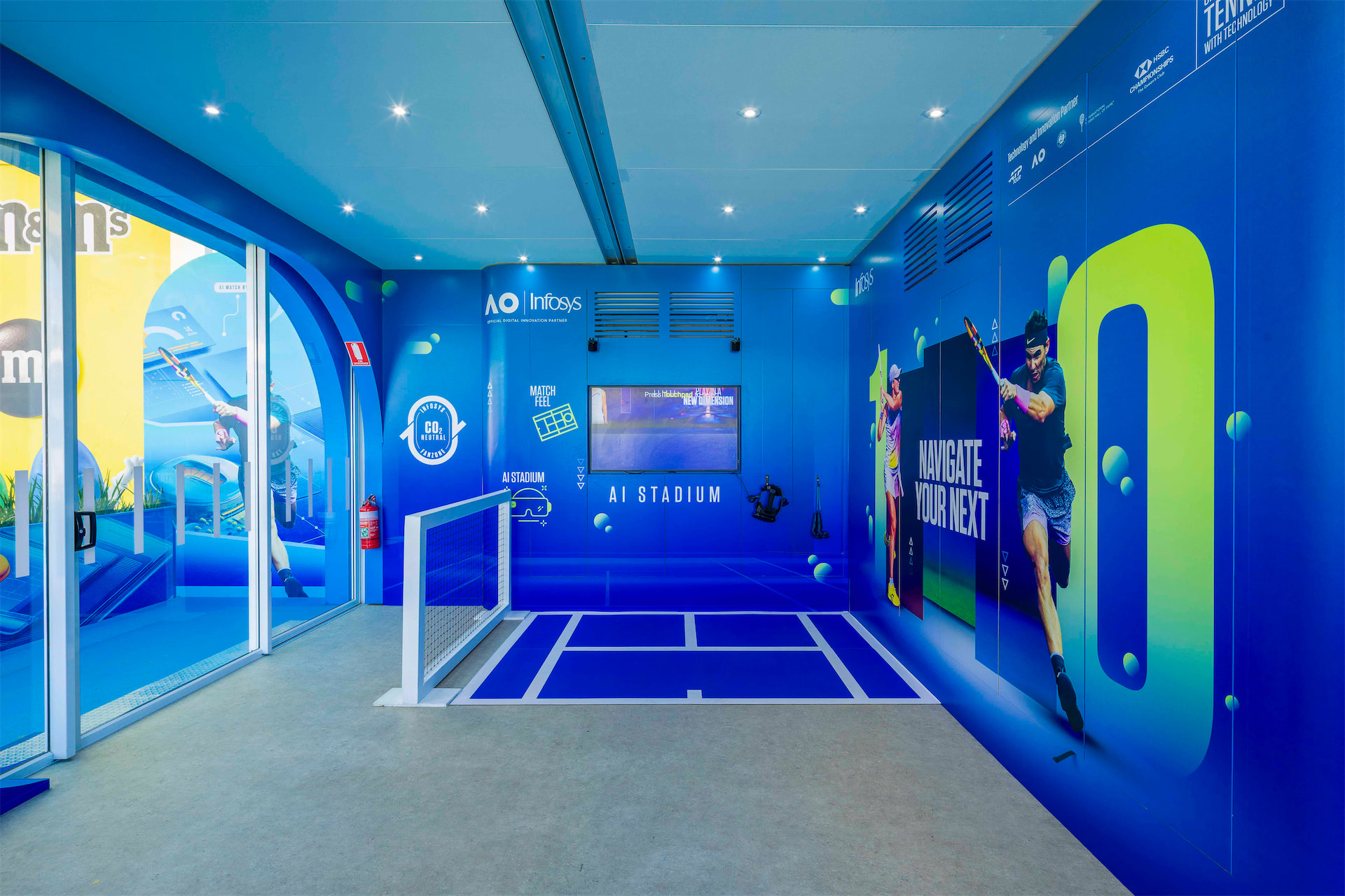 Groblox x Infosys at the Australian Open 2026